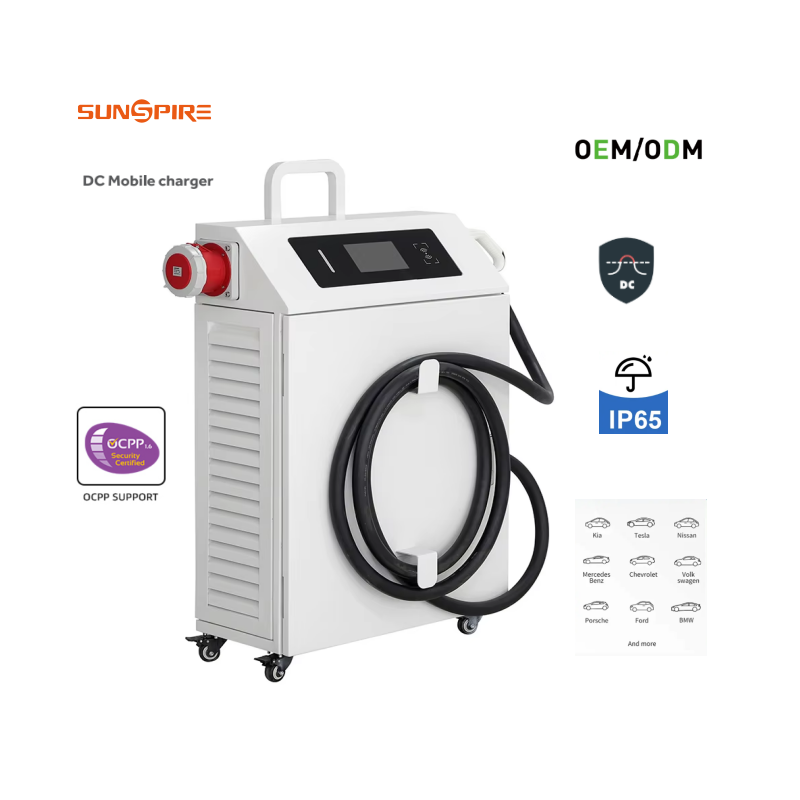 Mobile DC Fast EV Charger | 20-60KW | CCS1/CCS2/GBT/CHAdeMO