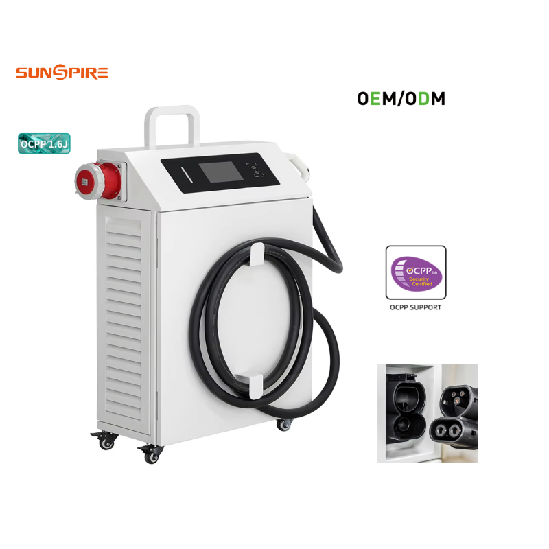 Mobile DC Fast EV Charger | 20-60KW | CCS1/CCS2/GBT/CHAdeMO