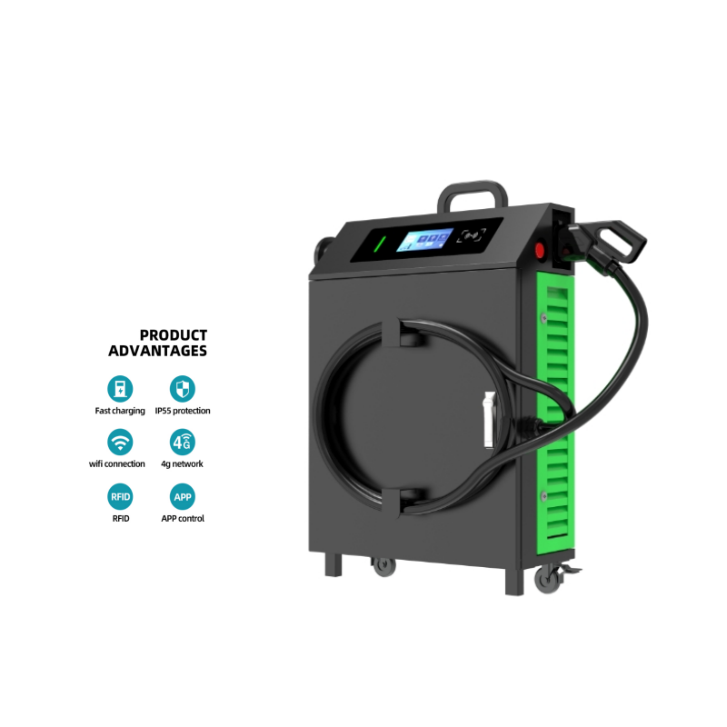 Mobile DC Fast EV Charger | 20-60KW | CCS1/CCS2/GBT/CHAdeMO
