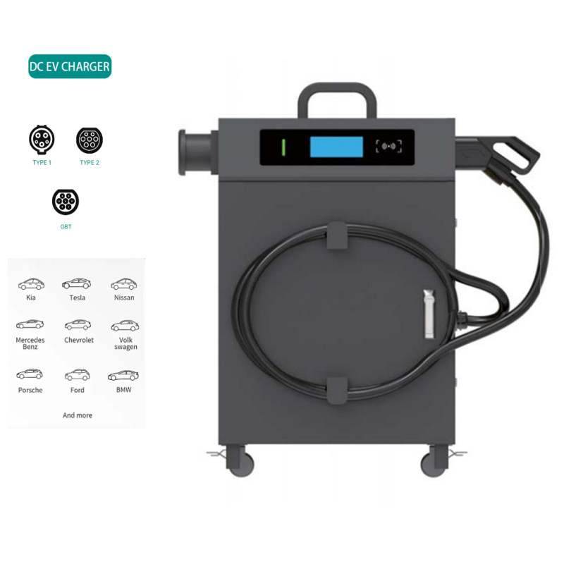 Mobile DC Fast EV Charger | 20-60KW | CCS1/CCS2/GBT/CHAdeMO