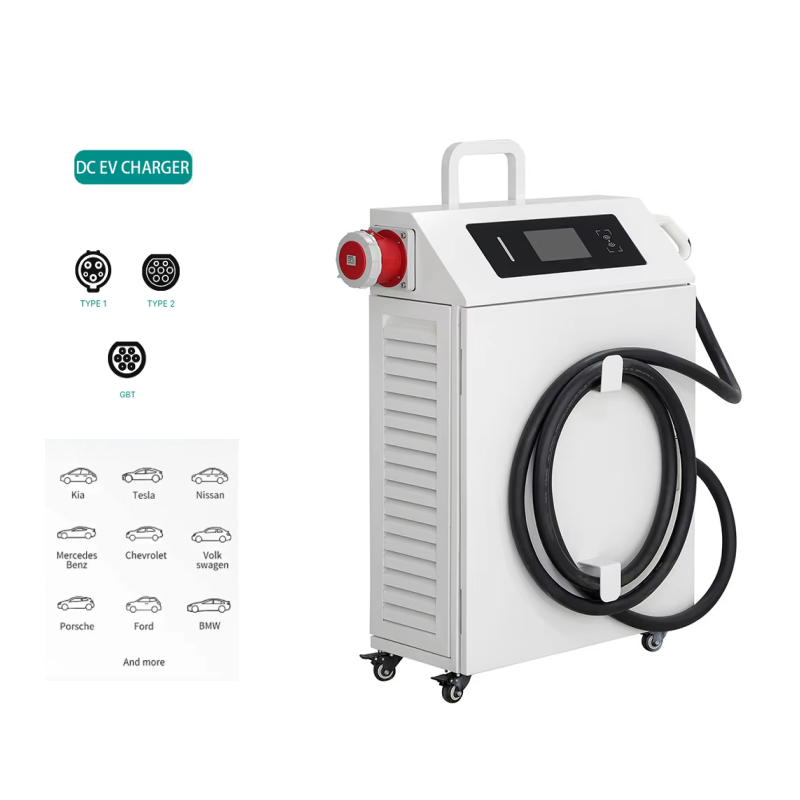 Mobile DC Fast EV Charger | 20-60KW | CCS1/CCS2/GBT/CHAdeMO