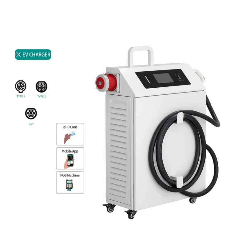 Mobile DC Fast EV Charger | 20-60KW | CCS1/CCS2/GBT/CHAdeMO
