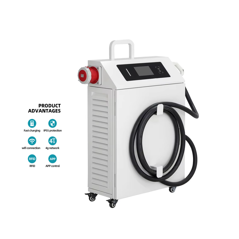Mobile DC Fast EV Charger | 20-60KW | CCS1/CCS2/GBT/CHAdeMO