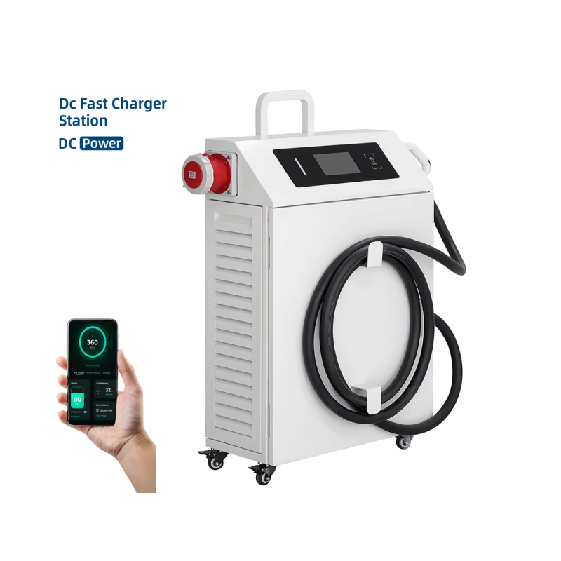 Mobile DC Fast EV Charger | 20-60KW | CCS1/CCS2/GBT/CHAdeMO