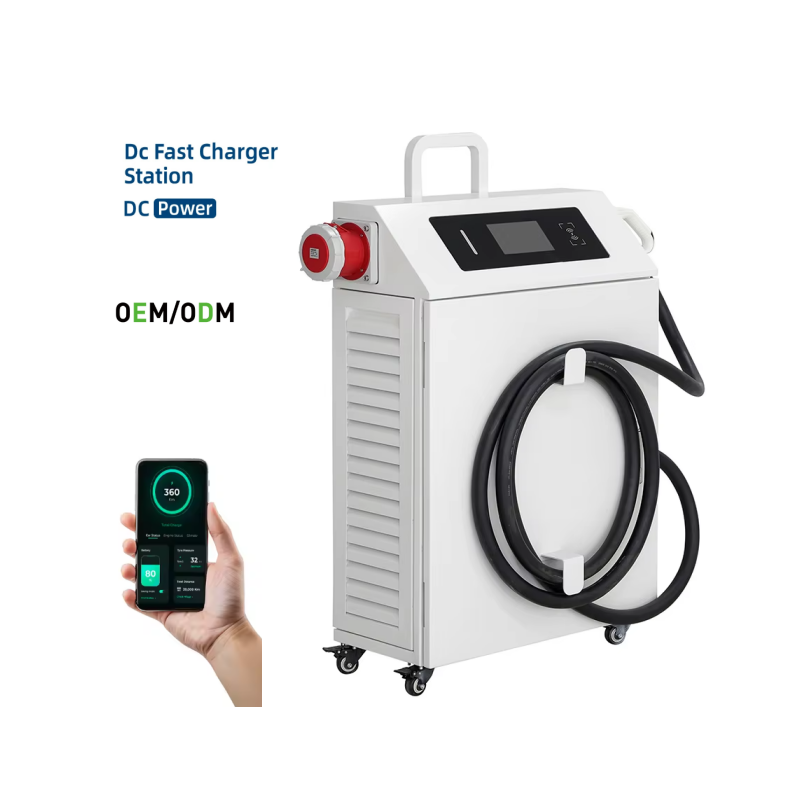 Mobile DC Fast EV Charger | 20-60KW | CCS1/CCS2/GBT/CHAdeMO