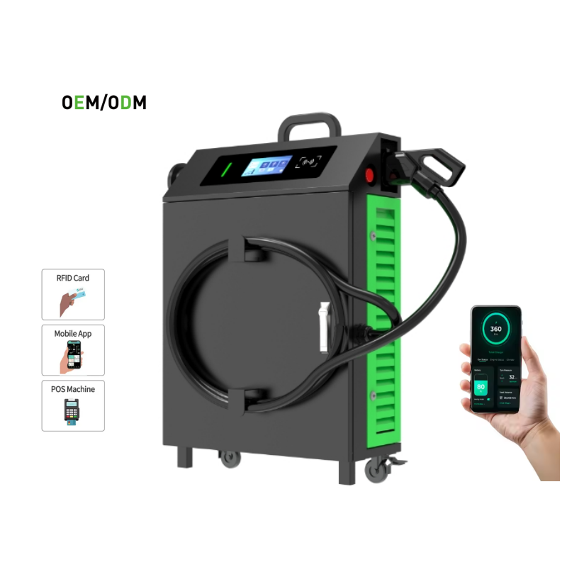 Mobile DC Fast EV Charger | 20-60KW | CCS1/CCS2/GBT/CHAdeMO