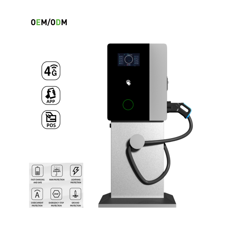 DC Fast EV Charger | 30kW-40kW | GBT/CCS | Wall-Mounted