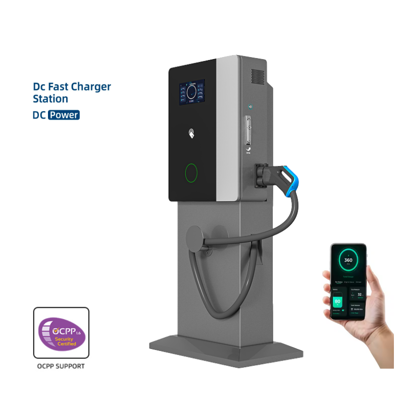 DC Fast EV Charger | 30kW-40kW | GBT/CCS | Wall-Mounted