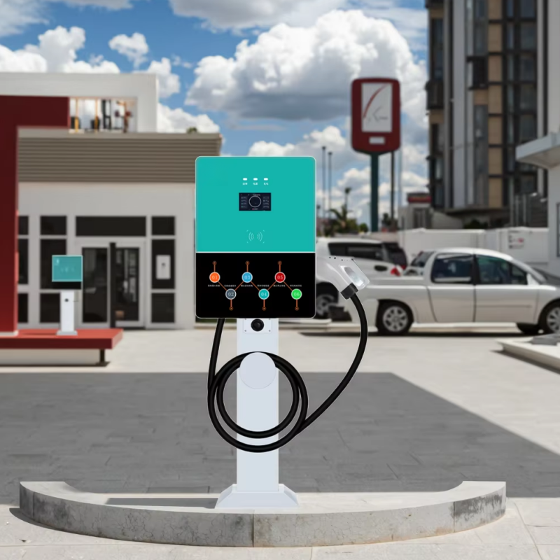 New Energy GBT DC Charging Station | 100A/125A Floor-Mounted