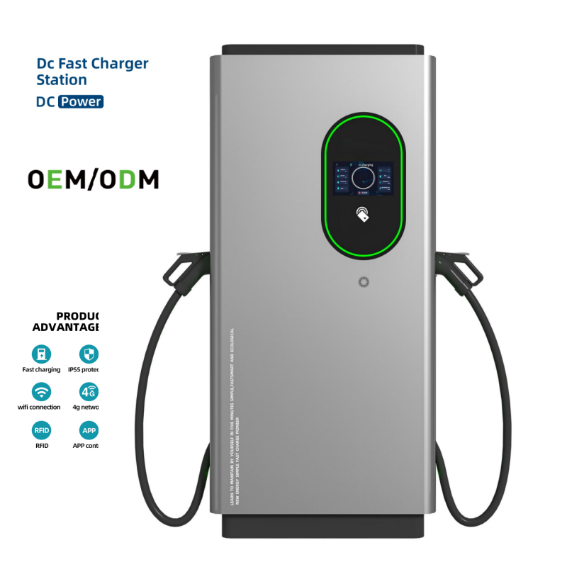 360KW High-Efficiency Intelligent New Energy Commercial 380V DC Fast Floor-Mounted Charging Station Universal