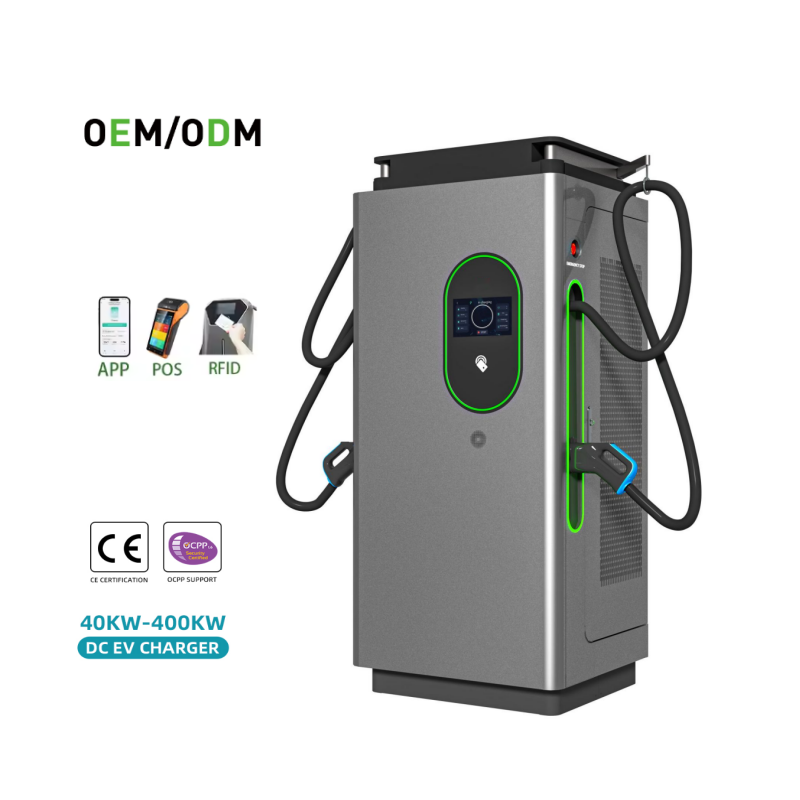 360KW High-Efficiency Intelligent New Energy Commercial 380V DC Fast Floor-Mounted Charging Station Universal