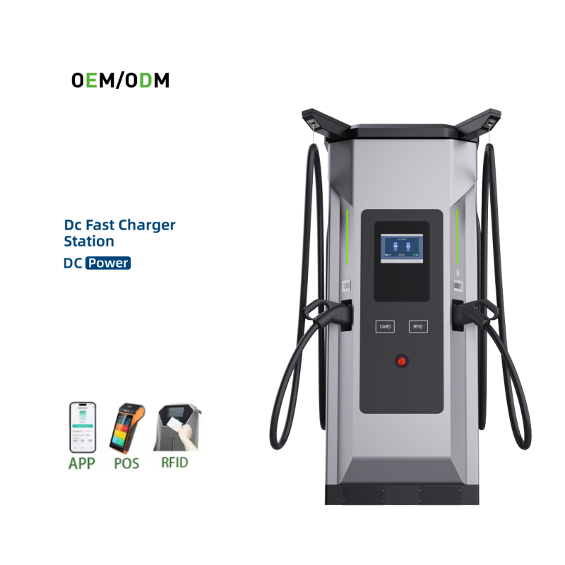 120kW 160kW DC OCPP Fast Car EV Charger Station New Energy Charging Pile with CCS CHAdeMO GBT Dual Guns Floor-Mounted Charging Piles