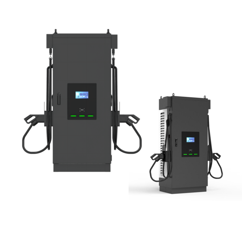 Commercial Floor Mounted EV Charging DC 120kW 180kW GBT CSS2 Dual Gun EV Fast Charger OCPP1.6 FRID Card