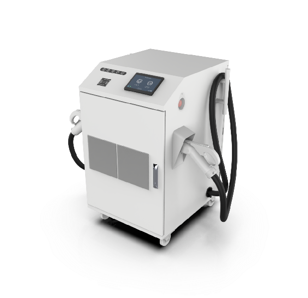 Portable Dual Gun DC EV Charger | 40KW-80KW | Mobile Charging Station