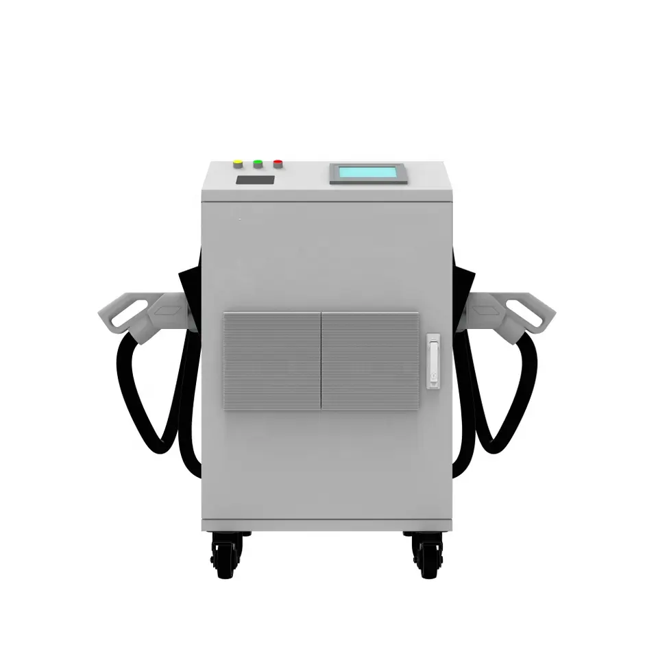 Portable Dual Gun DC EV Charger | 40KW-80KW | Mobile Charging Station