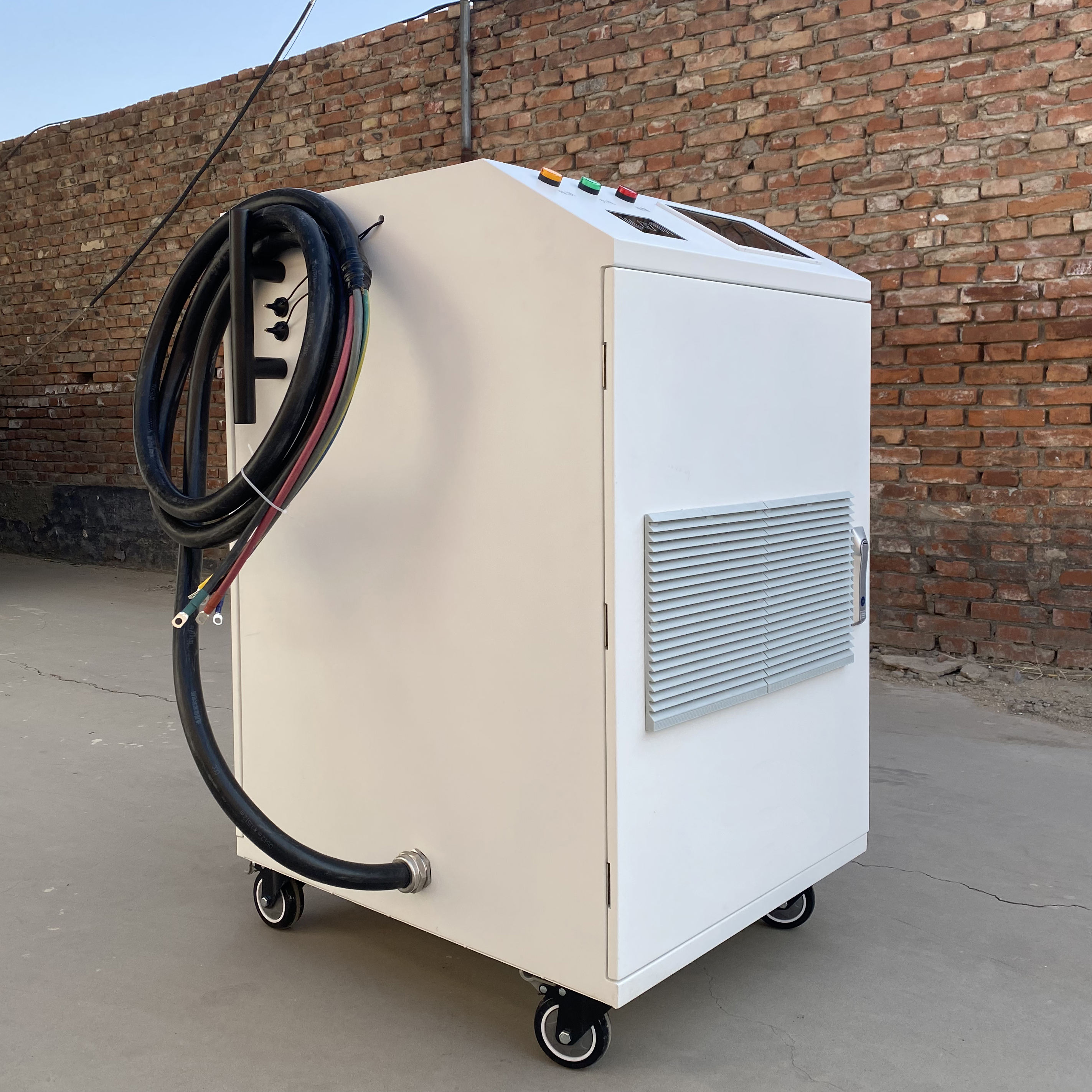 Portable Dual Gun DC EV Charger | 40KW-80KW | Mobile Charging Station