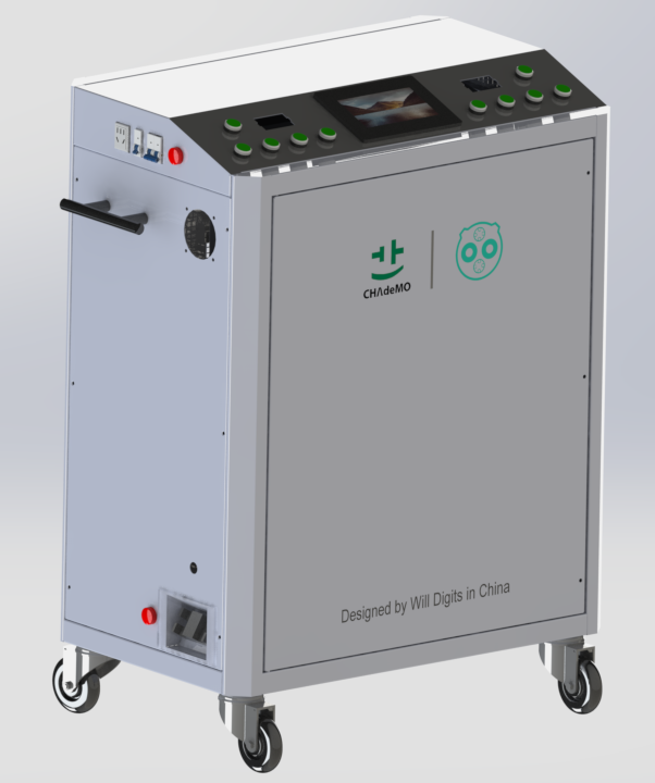 Portable Dual Gun DC EV Charger | 40KW-80KW | Mobile Charging Station