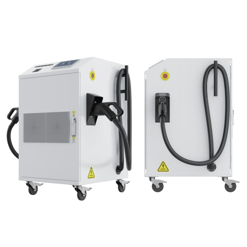 Portable Dual Gun DC EV Charger | 40KW-80KW | Mobile Charging Station