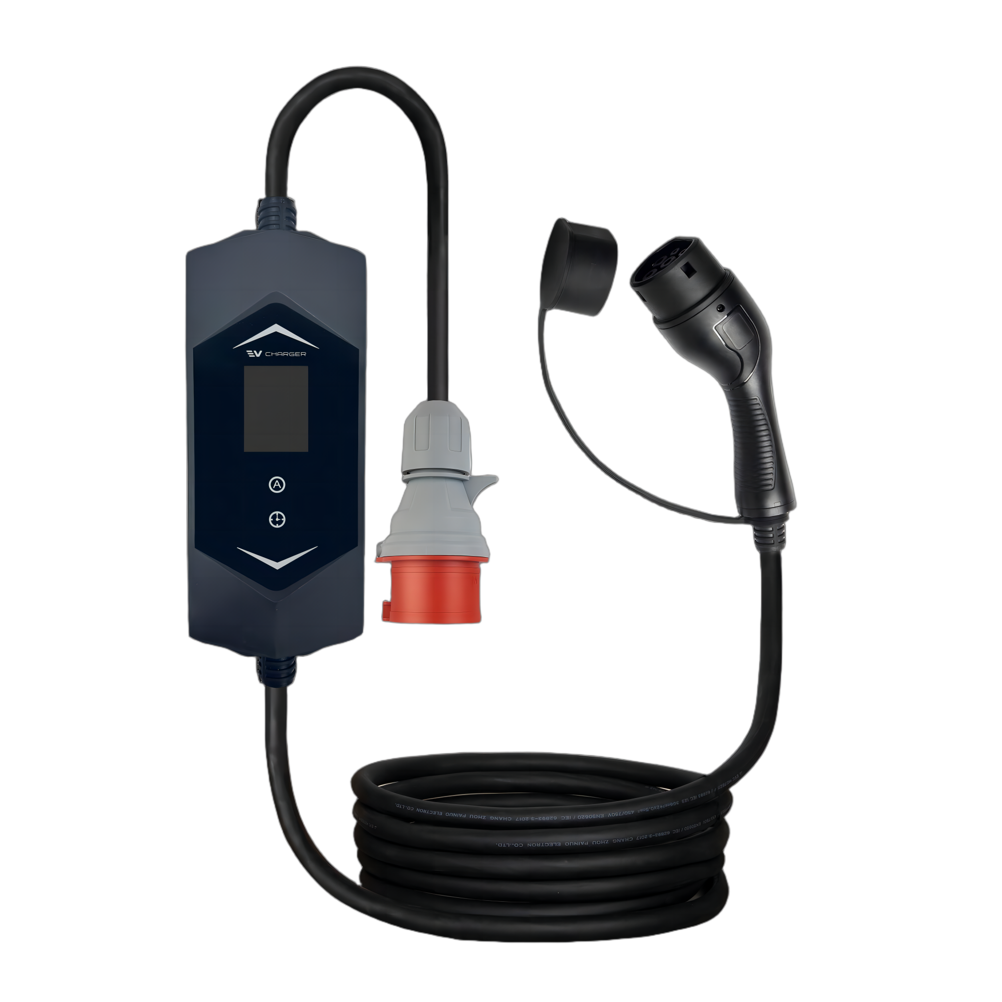 DXB5 Portable EV Charger (CCS2) | 3.5KW / 7KW / 11KW / 22KW | Tuya App Optional