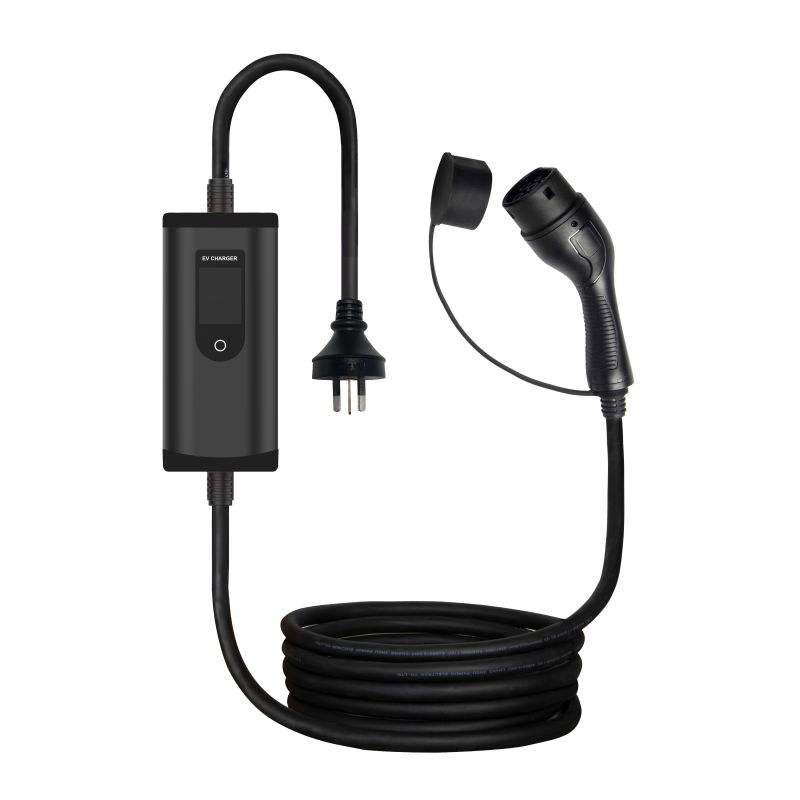 Wholesale Electric Car 16a 32a 3.5kw 7kw Ev Charging Station Portable Ev Charger with Screen Adjustable