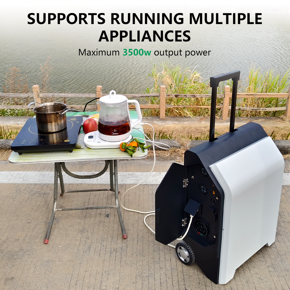 3.5KW Portable EV Emergency Charging Station | Mobile Power Bank
