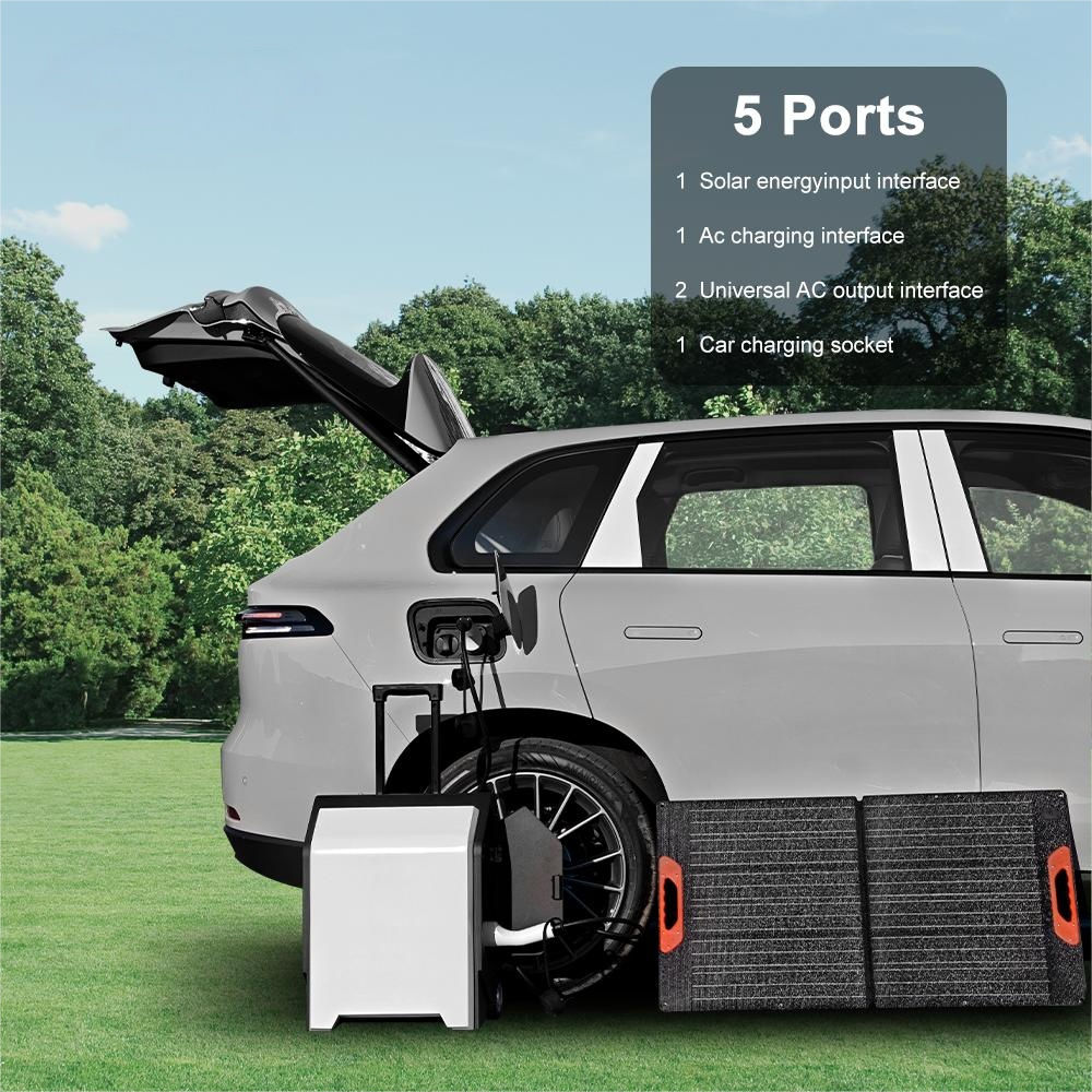 3.5KW Portable EV Emergency Charging Station | Mobile Power Bank