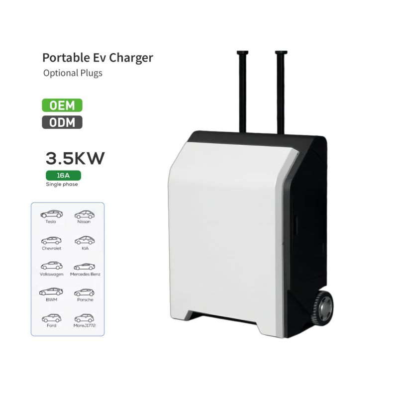 3.5KW Portable EV Emergency Charging Station | Mobile Power Bank