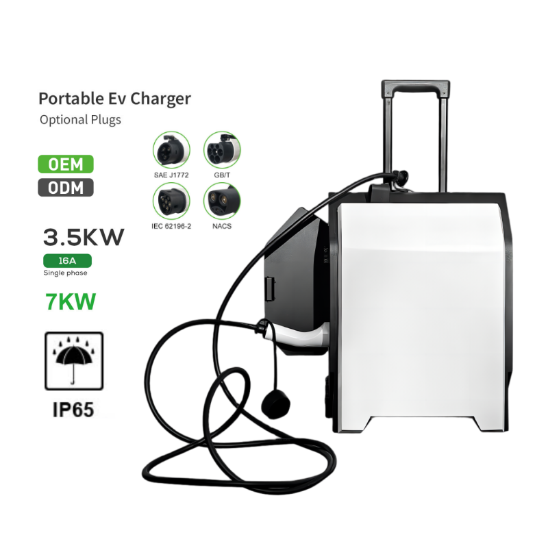 3.5KW Portable EV Emergency Charging Station | Mobile Power Bank