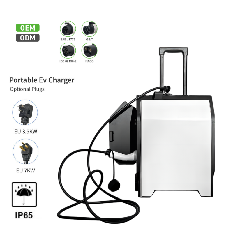 3.5KW Portable EV Emergency Charging Station | Mobile Power Bank