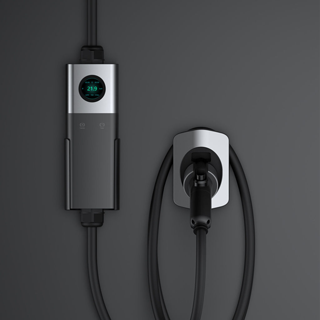 Customizable Level 2 Portable EV Charging Station with WiFi & App | 7kW-22kW