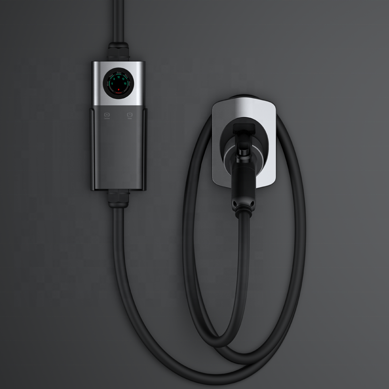 Customizable Level 2 Portable EV Charging Station with WiFi & App | 7kW-22kW