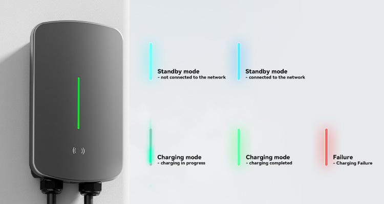 32A 3 Phase 7kW/22kW Portable EV Home Electric Car Charger New Condition Wall-Mounted Charging Station