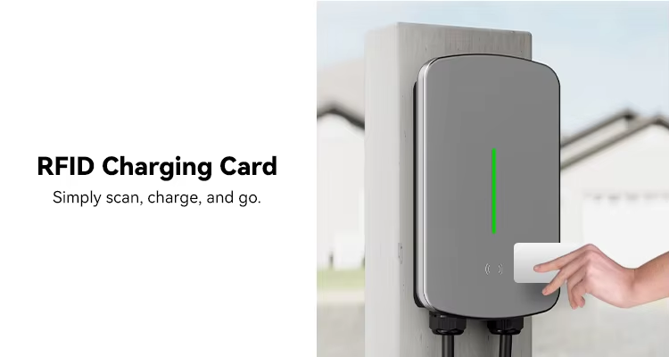 32A 3 Phase 7kW/22kW Portable EV Home Electric Car Charger New Condition Wall-Mounted Charging Station