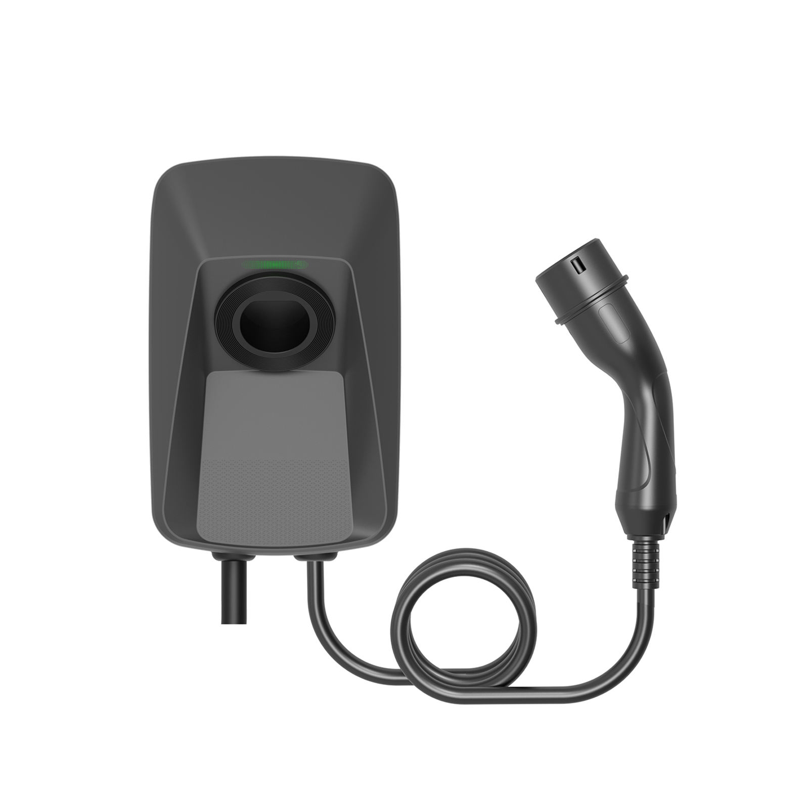 LED Status AC One Phase EV Charger CE TUV Approval 22 kW Portable 7.4kW EV Charging Station with Dynamic