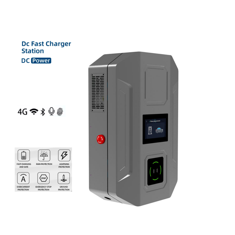 Wall-Mounted DC EV Charger | 20-40KW | CCS2 | App & OCPP 1.6