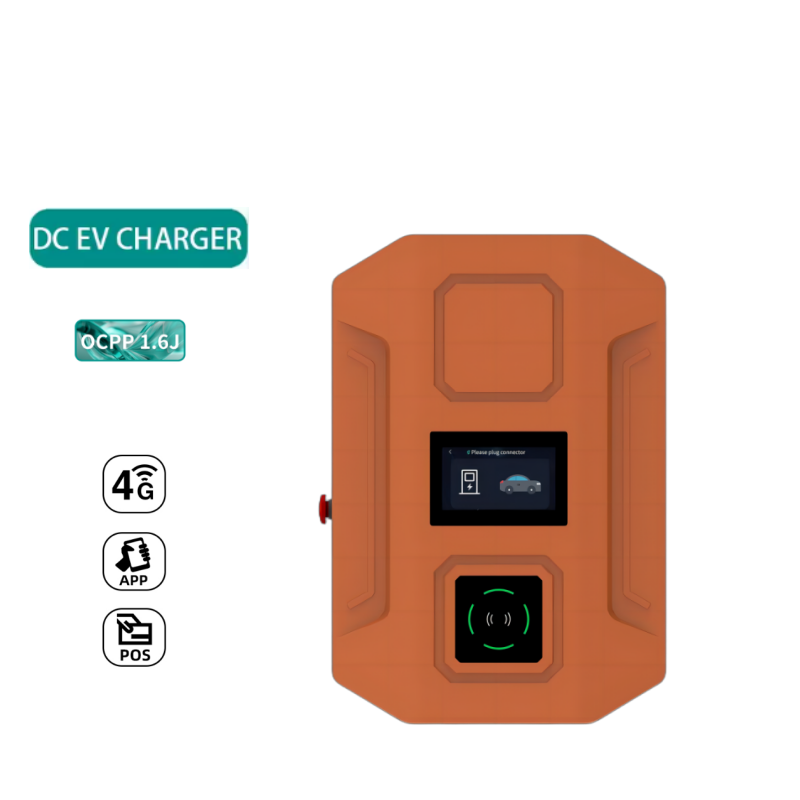 Wall-Mounted DC EV Charger | 20-40KW | CCS2 | App & OCPP 1.6