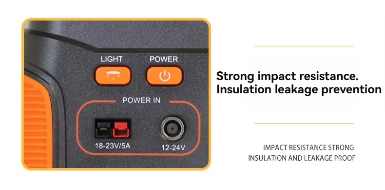 300W Portable Power Station Storage Portable Energy Solar Energy Generator Support USB Quick Charging for Outdoor Home