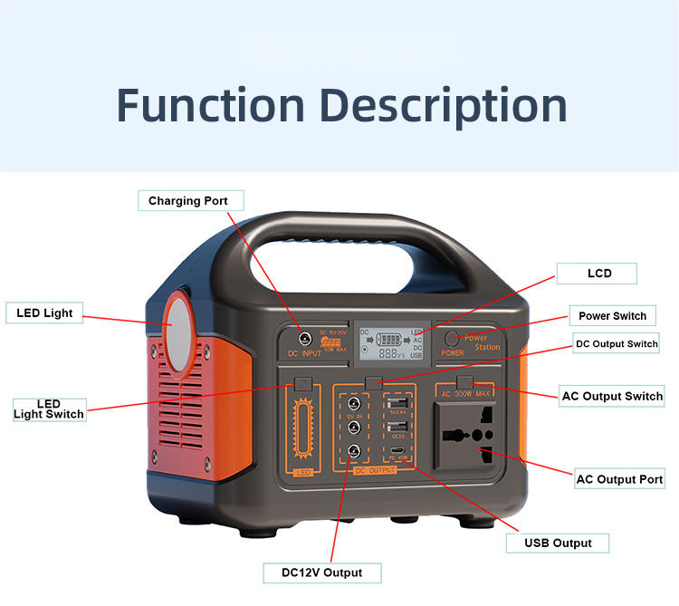 T-Eg -Portable 300W (Red)