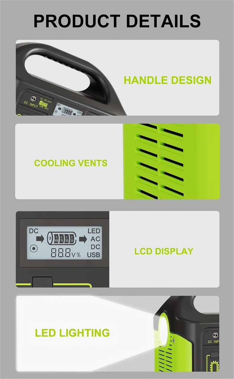T-Eg -Portable 300W (Green)