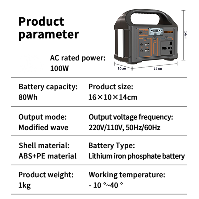 T-Eg -Portable 100W