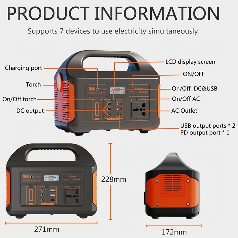 T-Eg -Portable 300W (Red)