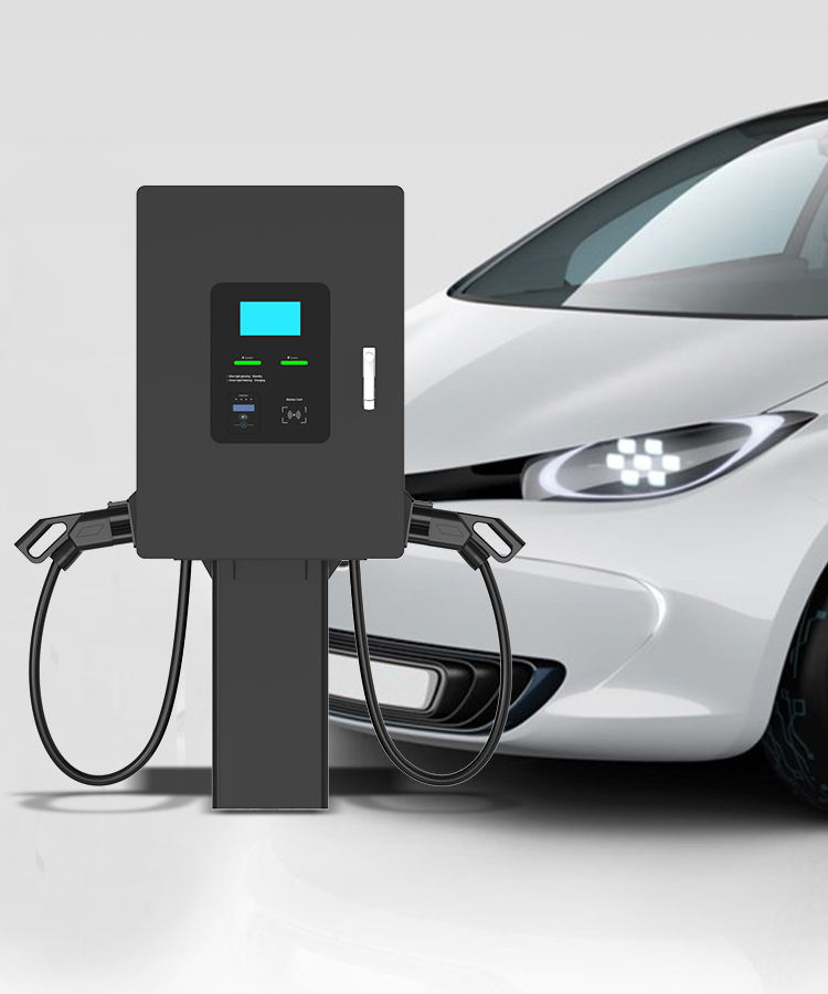 Commercial Fast Wall-Mounted Charger | 30-60KW | CCS2 Single Gun