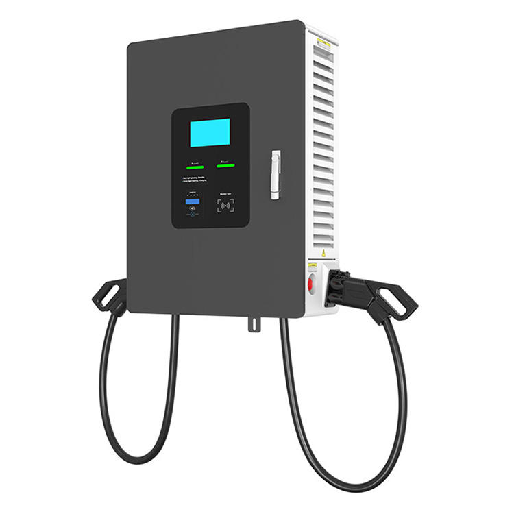 Commercial Fast Wall-Mounted Charger | 30-60KW | CCS2 Single Gun