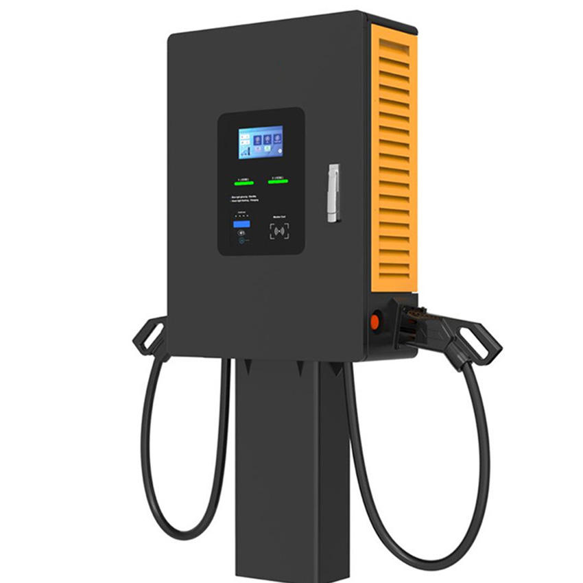 Commercial Fast Wall-Mounted Charger | 30-60KW | CCS2 Single Gun