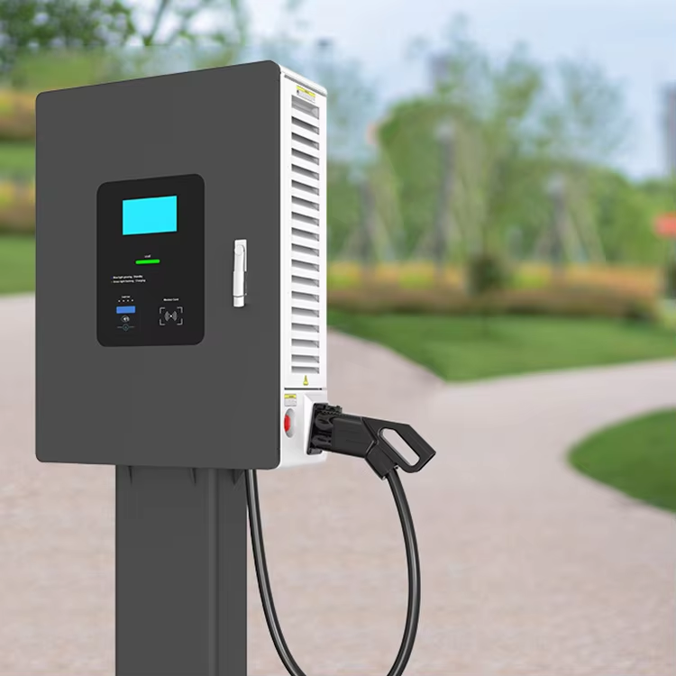 Commercial Fast Wall-Mounted Charger | 30-60KW | CCS2 Single Gun