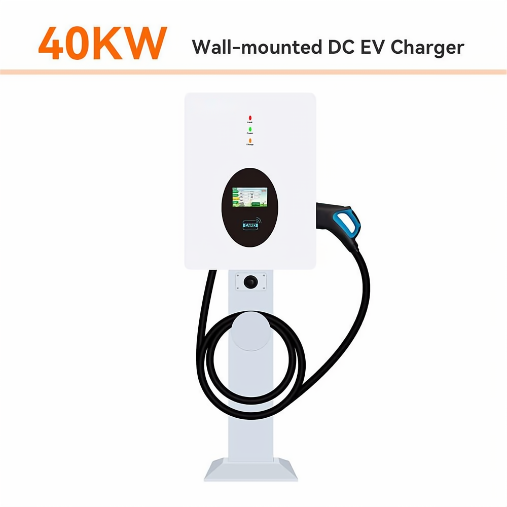 Wall-Mounted DC EV Charger | 30KW-40KW | GBT Interface & OCPP 1.6J
