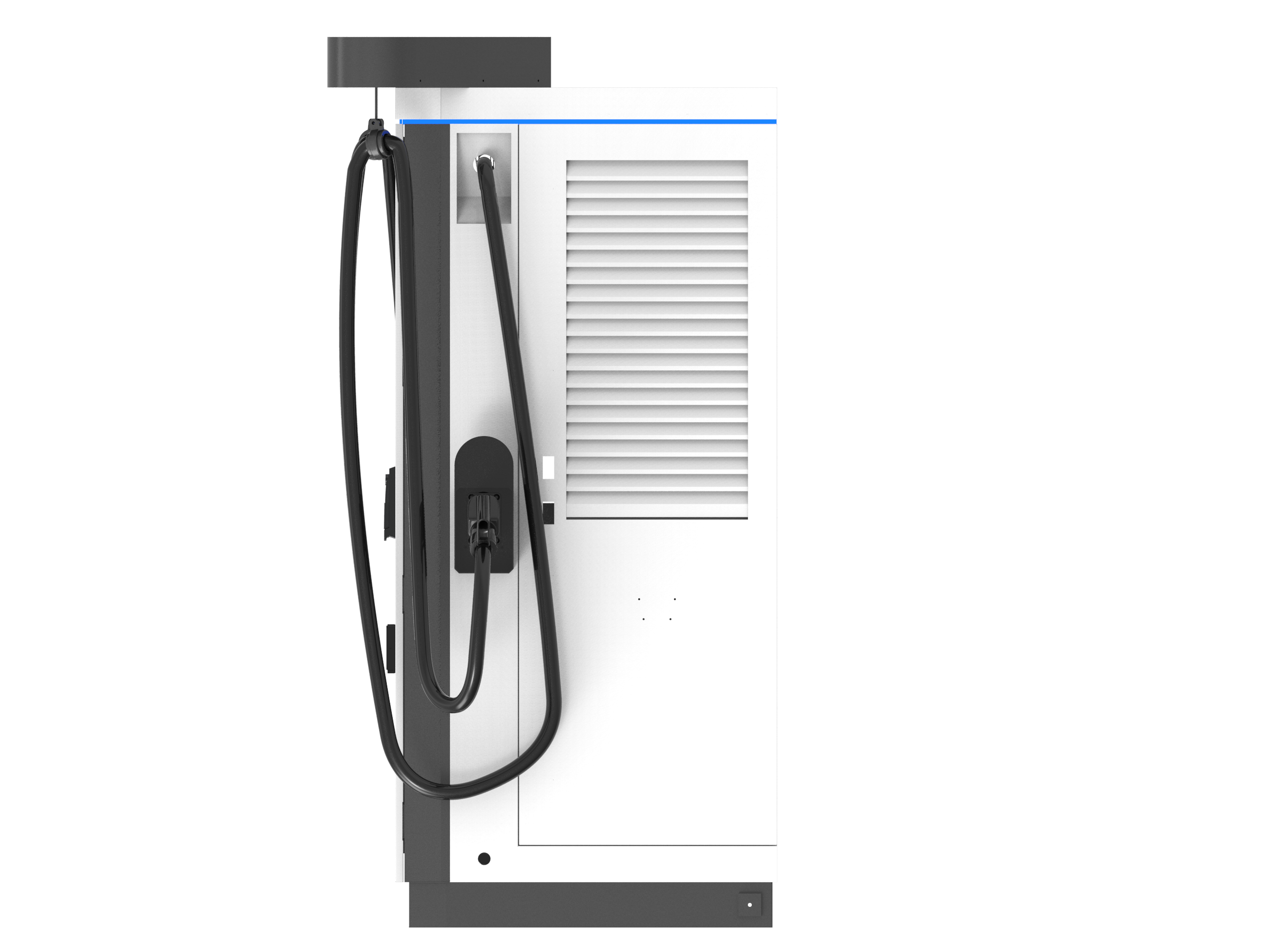 Commercial 80kW~300kW TUV Dual Mode Fast Charger System Dual Gun CCS2 Rapid EV Charging Stations With POS APP