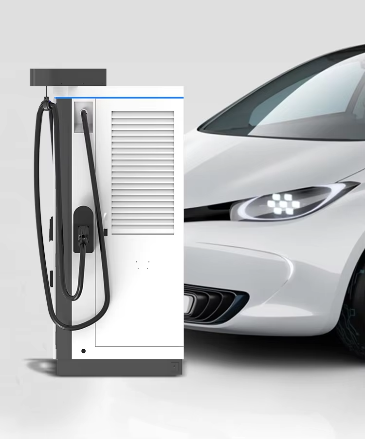 Commercial 80kW~300kW TUV Dual Mode Fast Charger System Dual Gun CCS2 Rapid EV Charging Stations With POS APP