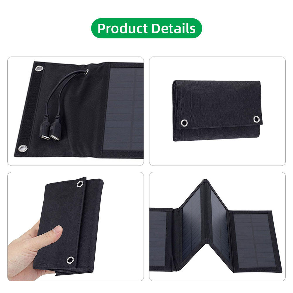 21W Portable Solar Charger