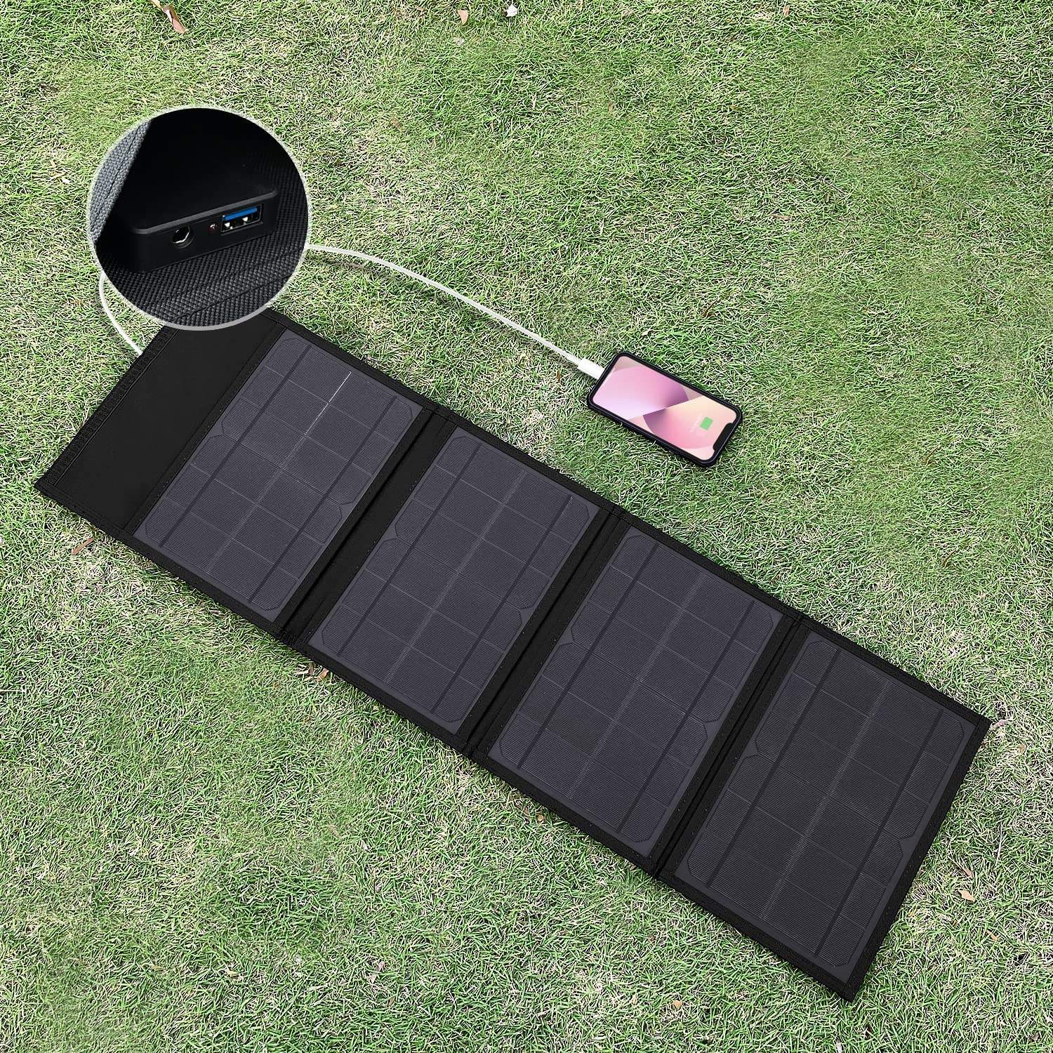 28W Portable Solar Charger